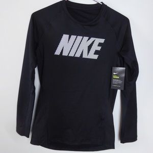 Nike Pro Warm Dri Fit Long Sleeve Training Shirt